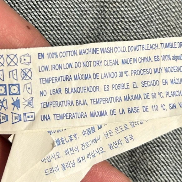 BOGO FREE Forever 21 size medium long denim jacket - Picture 4 of 5